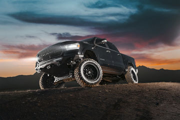 2022 Dodge Ram Bighorn - Moto Metal TURBINE - Black | Wheel Pros